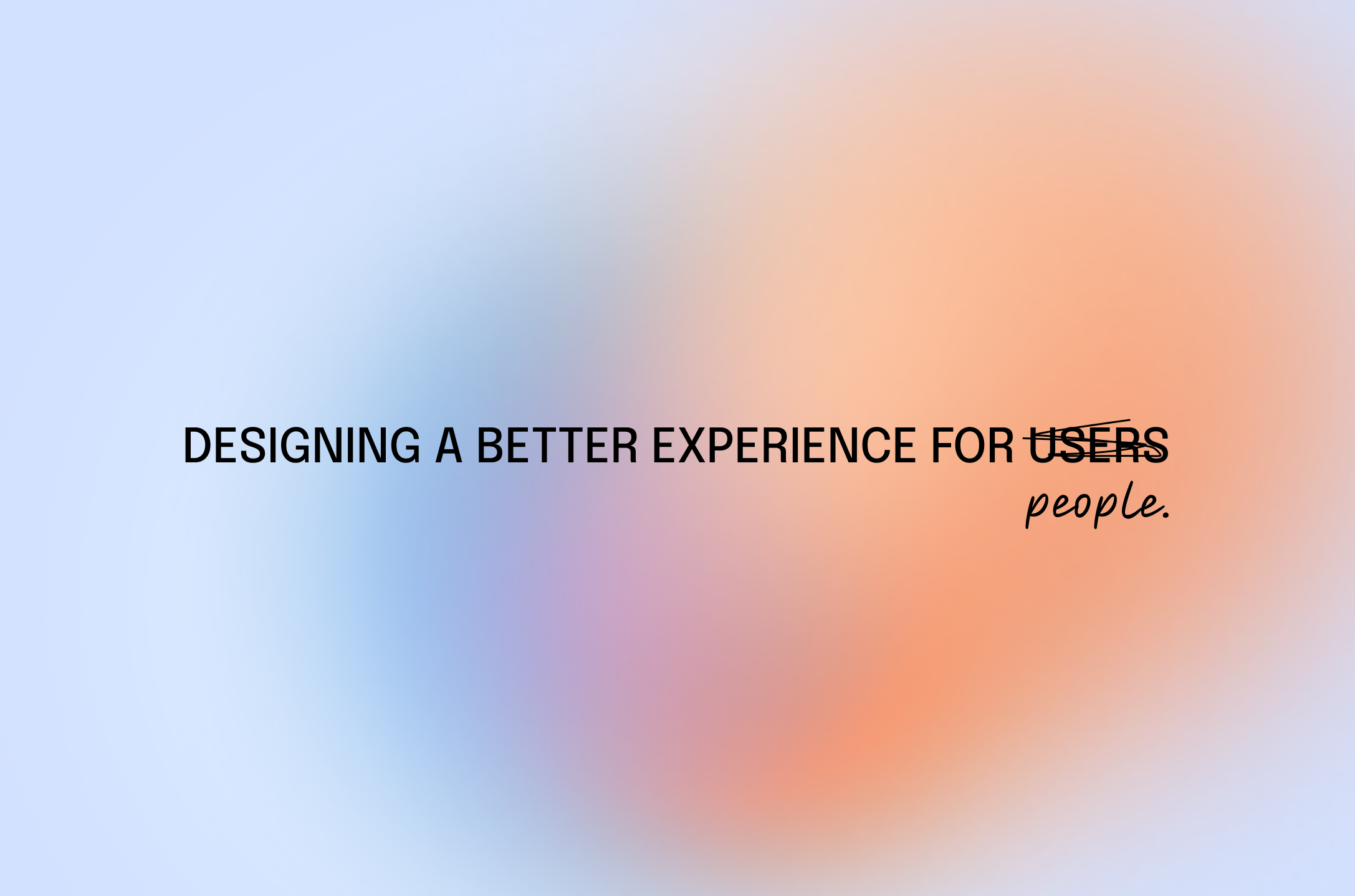 Logo on colored background